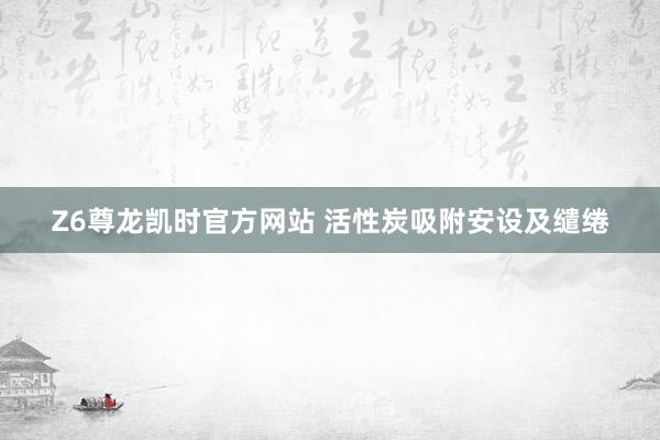 Z6尊龙凯时官方网站 活性炭吸附安设及缱绻