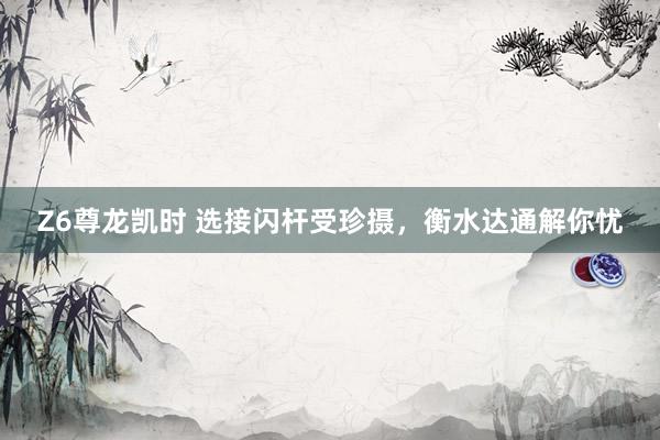 Z6尊龙凯时 选接闪杆受珍摄，衡水达通解你忧
